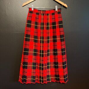 Vintage Aston Scottish Plaid Skirt